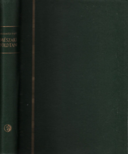 Mosonyi Emil-Papp Ferenc: Műszaki földtan antikvár