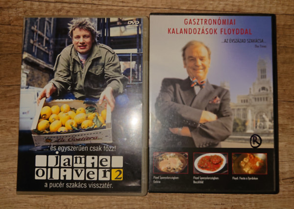 Jamie Oliver, Floyd: 2 angol mesterszakács gastronómiai kalandjai DVD-n: Gaszttronómiai kalandozások Floyddal, ....és egyszerűen csak főzz - a pucér szzakács visszatér antikvár