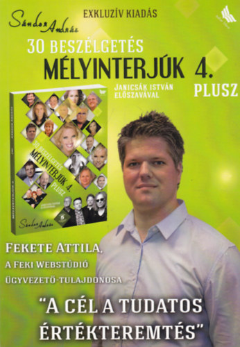 Sándor András: Mélyinterjúk 4. plusz antikvár