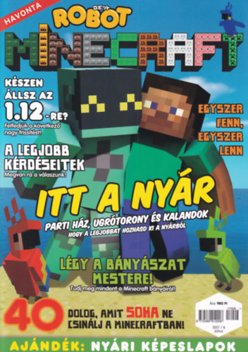Robot Minecraft 2017/6. július antikvár