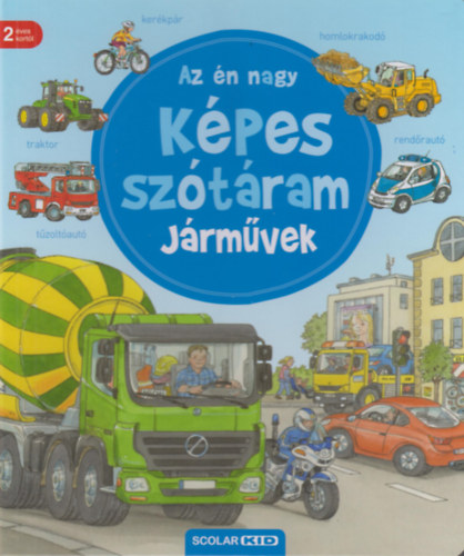 Susanne Gernhäuser: Az én nagy képes szótáram - Járművek könyv