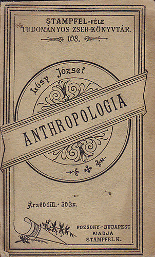 Lósy József: Anthropologia (embertan) antikvár