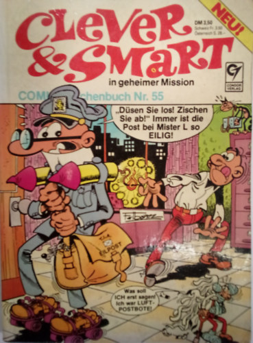 Francisco Ibánez: Clever und Smart - In geheimer Mission ( COMIC - Taschenbuch 55.. ) antikvár