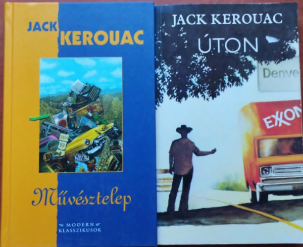Jack Kerouac: Művésztelep + Úton (2 mű) antikvár