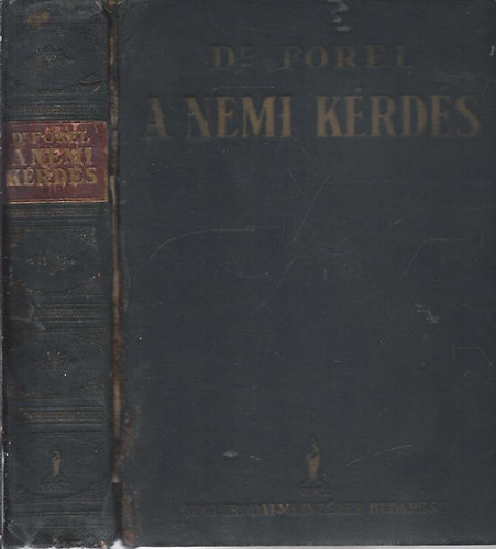 Dr. Forel: A nemi kérdés antikvár