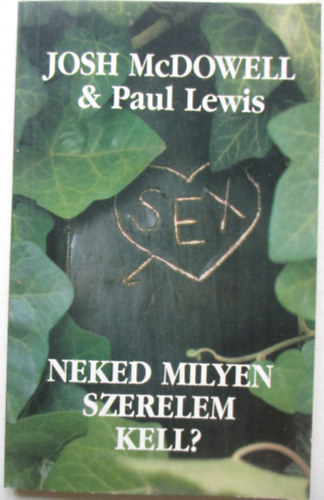 Josh McDowell - Paul Lewis: Neked milyen szerelem kell? antikvár