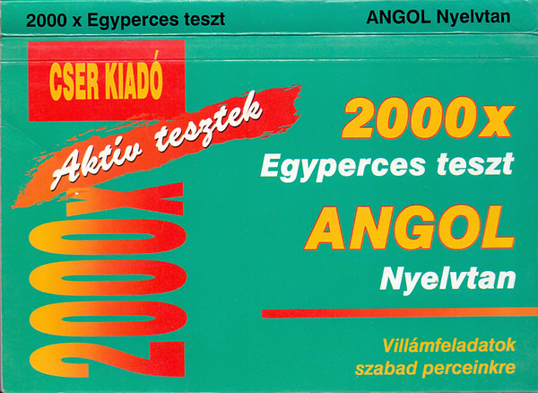 Susan Lawrwnce: Angol nyelvtan. 2000 x Egyperces teszt antikvár