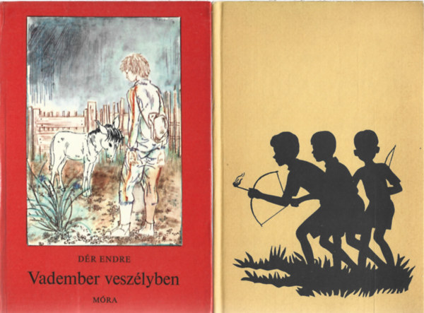 2 db könyv, Dér Endre: Vadember veszélyben, Arsen Diklic: Tanya a Kisréten antikvár