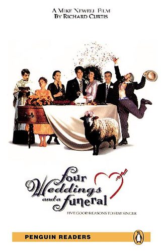 Richard Curtis: Four Weddings and A Funeral / Level 5. Cd Pack antikvár