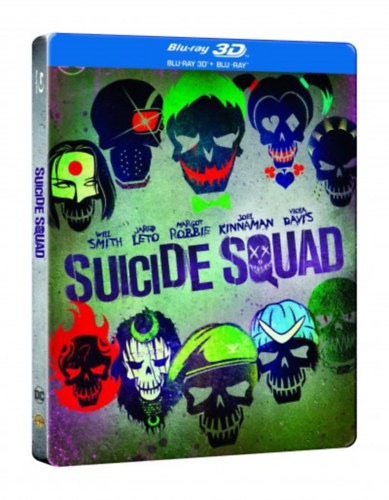 Suicide Squad Ongyilkos Osztag 3d Blu Ray Blu Ray Steelbook Blu Ray Bookline