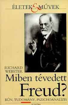 Richard Webster: Miben tévedett Freud? antikvár
