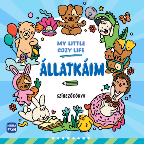 My Little Cozy Life -  Állatkáim - Színezőkönyv akciós termékkép 1