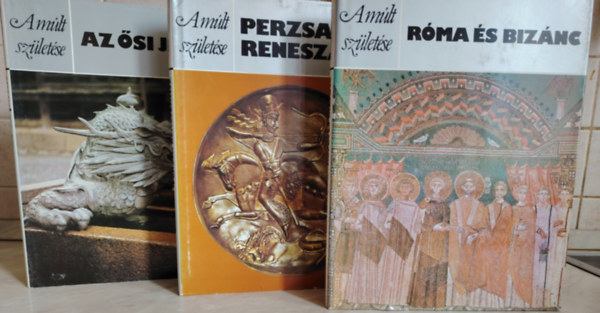 Edward Kidder; Georgina Herrmann; Clive Foss-Paul Magdalino: 3 db könyv- 1)Róma és Bizánc; 2)Az ősi Japán; 3)Perzsa reneszánsz antikvár