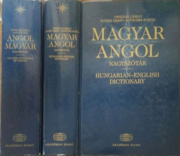 Országh László; Futász Dezső; Kövecses Zoltán; Magay Tamás: Angol-magyar és Magyar-angol Nagyszótár antikvár