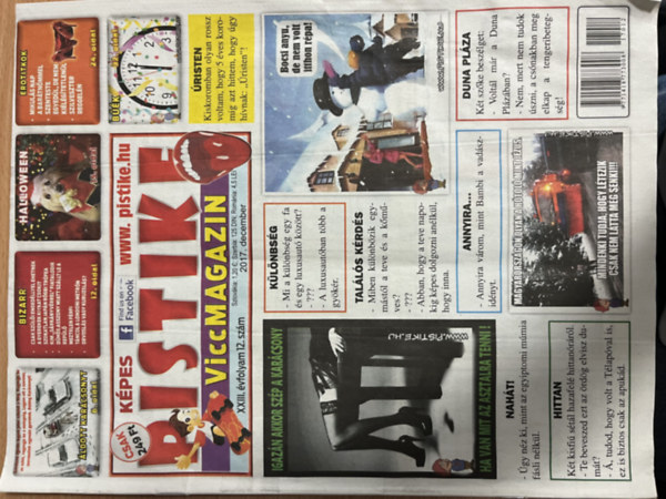 ismeretlen: Pistike ViccMagazin XXIII. évfolyam 12. szám - 2017. december antikvár