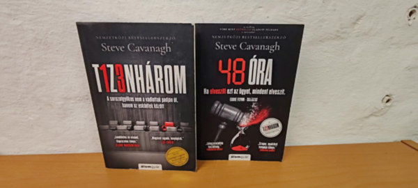 Steve Cavanagh: Steve Cavanagh könyvcsomag antikvár
