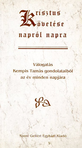 Krisztus követése napról napra antikvár