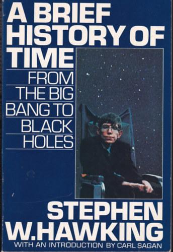 Stephen Hawking: A Brief History Of Time: From Big Bang To Black Holes antikvár