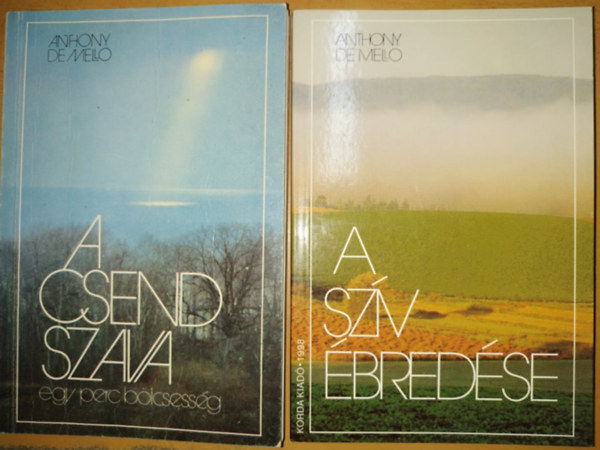 Anthony De Mello: A csend szava + A szív ébredése (2 kötet) antikvár