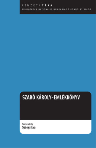 Szabó Károly emlékkönyv antikvár