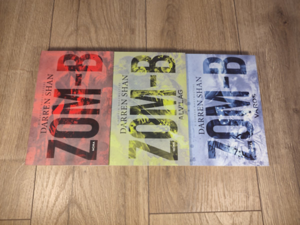 Darren Shan: Zom-B sorozat 1-3. (Zom-B, Zom-B Alvilág, Zom-B Város) antikvár
