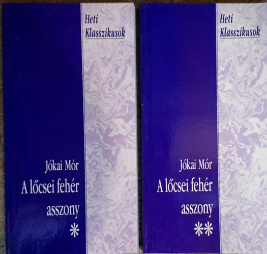 Jókai Mór: Lőcsei fehér asszony 1.-2. ( Jókai Mór ) antikvár