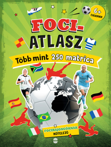 Fociatlasz több mint 250 matricával akciós termékkép 1