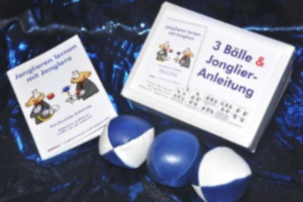 Ehlers, Stephan: 3 Bälle & Jonglier-Anleitung idegen