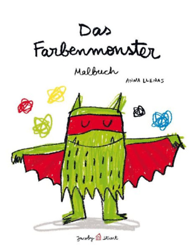 Llenas, Anna: Das Farbenmonster Malbuch idegen