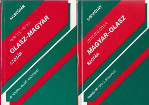 Herczeg Gyula: Magyar-olasz, olasz-magyar szótár antikvár