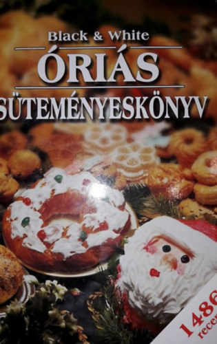 Óriás süteményeskönyv antikvár