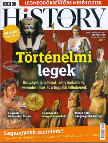 BBC History - 2025. XV. évfolyam 8-9. szám - Augusztus-szeptember akciós termékkép 1
