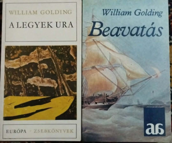 William Golding: 2db William Golding mű:Beavatás+A legyek ura antikvár