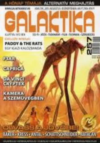 Burger István (főszerk.): Galaktika 257. (XXXII. évf. 2011. augusztus) antikvár