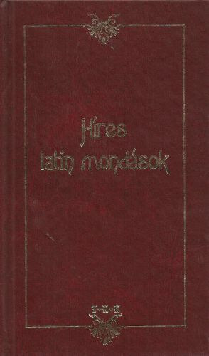 Tóth Könyvkereskedés: Híres latin mondások antikvár