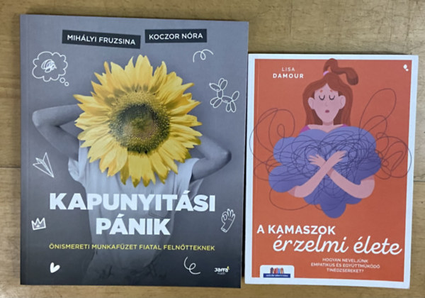 Mihályi Fruzsina, Koczor Nóra, Lisa Damour: 2 db könyv fiatal felnőtteknek és szülőknek - Kapunyitási pánik, A kamaszok érzelmi élete antikvár