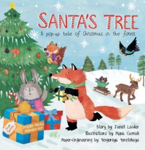 Janet Lawler: Santa's Tree: A Pop-up Tale of Christmas in the Forest antikvár