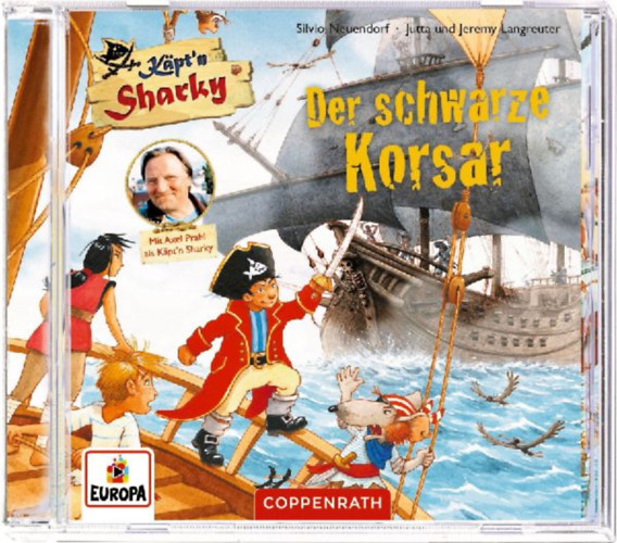 Langreuter, Jeremy - Langreuter, Jutta: CD Hörspiel: Käpt'n Sharky - Der schwarze Korsar idegen