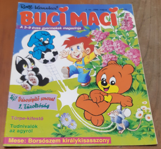 Bucimaci A 3-9 éves gyermekek magazinja 5. sz. 1996 május antikvár