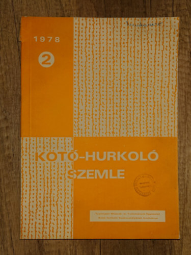 Kötő-hurkoló szemle 1978/2 antikvár