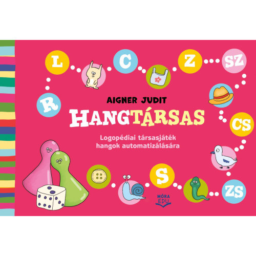 Aigner Judit: Hangtársas - Logopédiai társasjáték hangok automatizálására antikvár