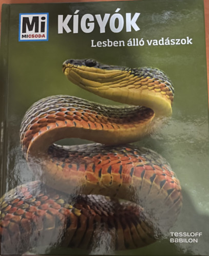 Nicolai Schirawski: Kígyók - Lesben álló vadászok (Mi micsoda) könyv