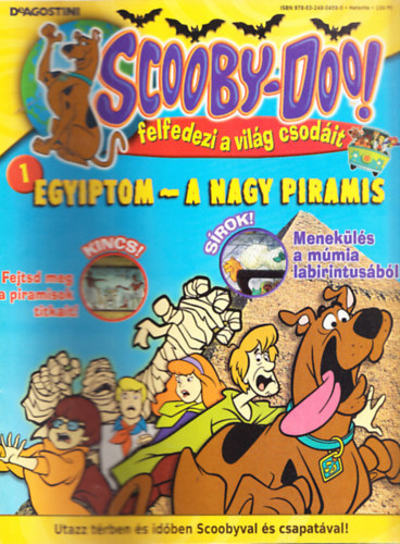 Scooby-Doo!-felfedezi a világ csodáit 1. - Egyiptom - A Nagy Piramis antikvár
