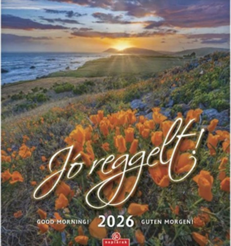 Jó reggelt! falinaptár 30x34 cm - 2026 naptár