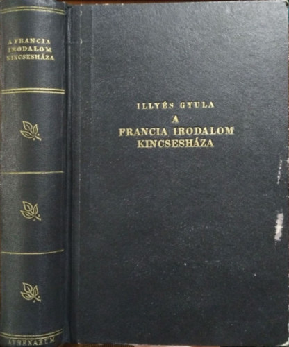 Illyés Gyula: A francia irodalom kincsesháza antikvár