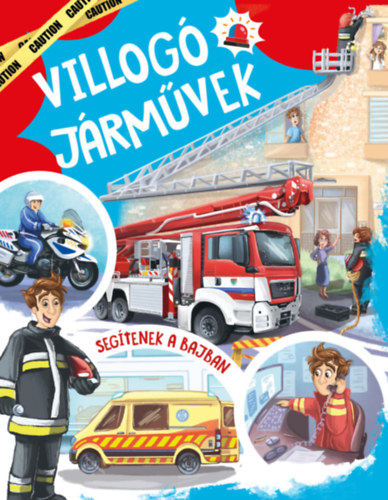 Villogó járművek könyv