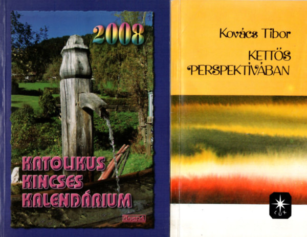 Jean Ladame, Kovács Tibor: 3 db vallási könyv ( együtt ) 1. Kettős perspektívában, 2. Katolikus Kincses Kalendárium 2008,  3. Jézus szíve apostola - Alacoque Margit-Mária élete antikvár
