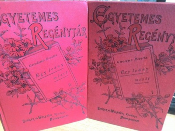 Gerolamo Rovetta: Egy leány miatt I-II. antikvár