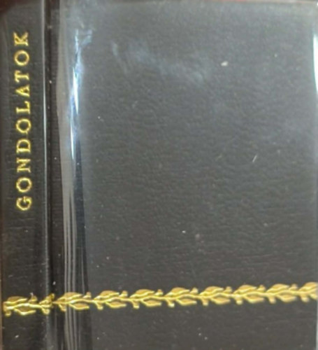 Székely László: Gondolatok (minikönyv) antikvár