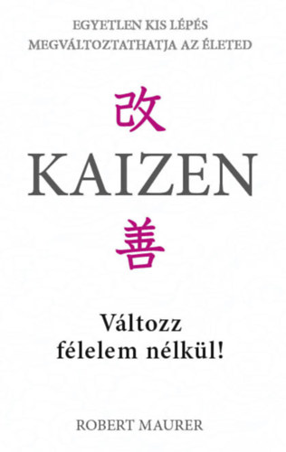 Maurer, Robert: Kaizen könyv